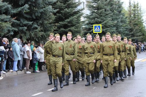Фоторепортаж с празднования 80-летия Великой Победы в Заинске