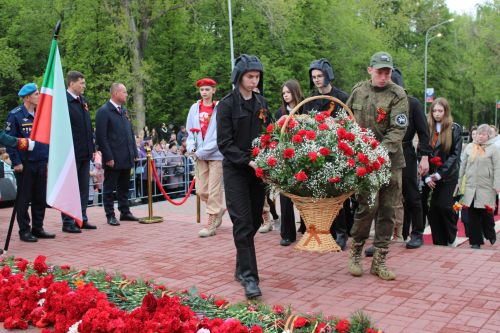 Фоторепортаж с празднования 80-летия Великой Победы в Заинске