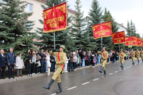 Фоторепортаж с празднования 80-летия Великой Победы в Заинске