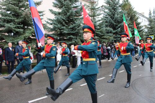Фоторепортаж с празднования 80-летия Великой Победы в Заинске