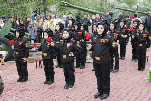 Фоторепортаж с празднования 80-летия Великой Победы в Заинске