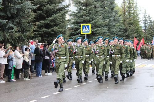 Фоторепортаж с празднования 80-летия Великой Победы в Заинске