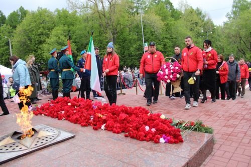 Фоторепортаж с празднования 80-летия Великой Победы в Заинске