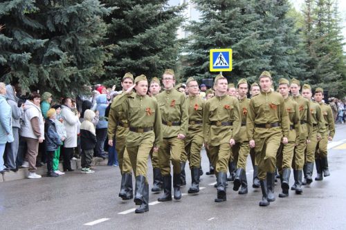 Фоторепортаж с празднования 80-летия Великой Победы в Заинске