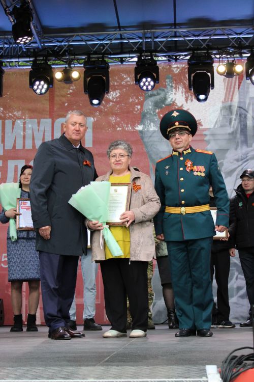 Фоторепортаж с празднования 80-летия Великой Победы в Заинске