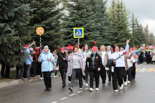 Фоторепортаж с празднования 80-летия Великой Победы в Заинске