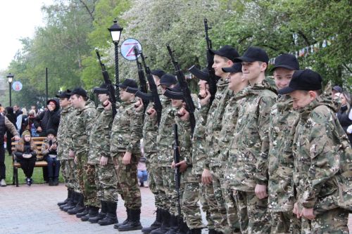 Фоторепортаж с празднования 80-летия Великой Победы в Заинске
