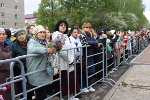 Фоторепортаж с празднования 80-летия Великой Победы в Заинске