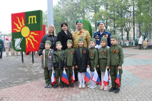 Фоторепортаж с празднования 80-летия Великой Победы в Заинске