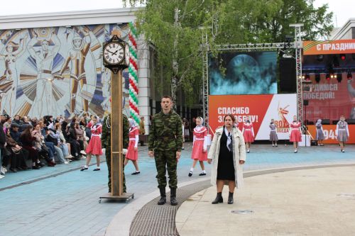 Фоторепортаж с празднования 80-летия Великой Победы в Заинске