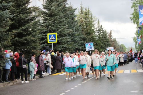 Фоторепортаж с празднования 80-летия Великой Победы в Заинске