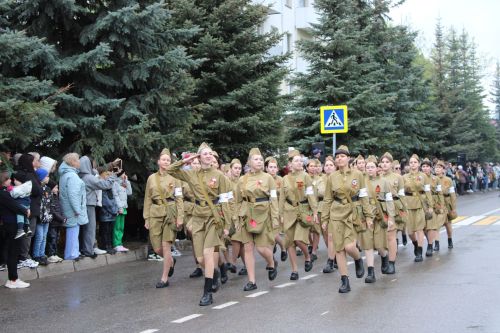 Фоторепортаж с празднования 80-летия Великой Победы в Заинске