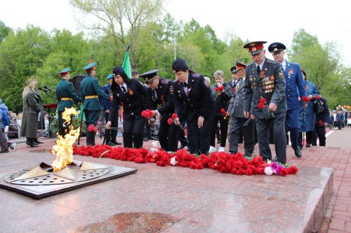 Фоторепортаж с празднования 80-летия Великой Победы в Заинске