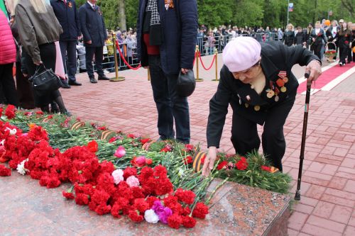 Фоторепортаж с празднования 80-летия Великой Победы в Заинске