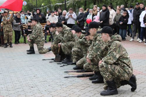 Фоторепортаж с празднования 80-летия Великой Победы в Заинске
