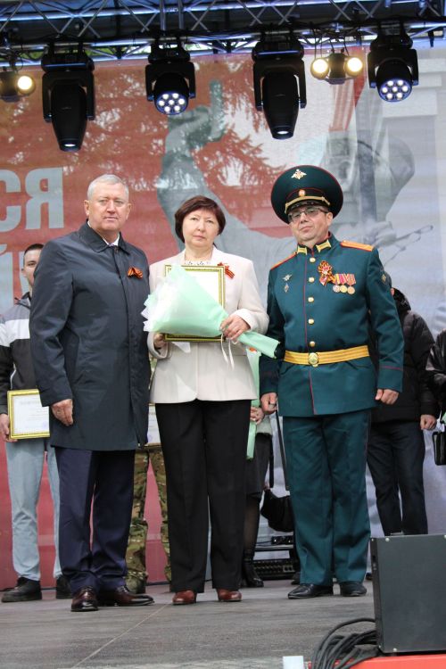 Фоторепортаж с празднования 80-летия Великой Победы в Заинске