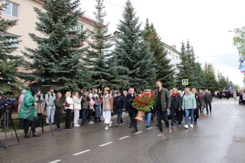 Фоторепортаж с празднования 80-летия Великой Победы в Заинске