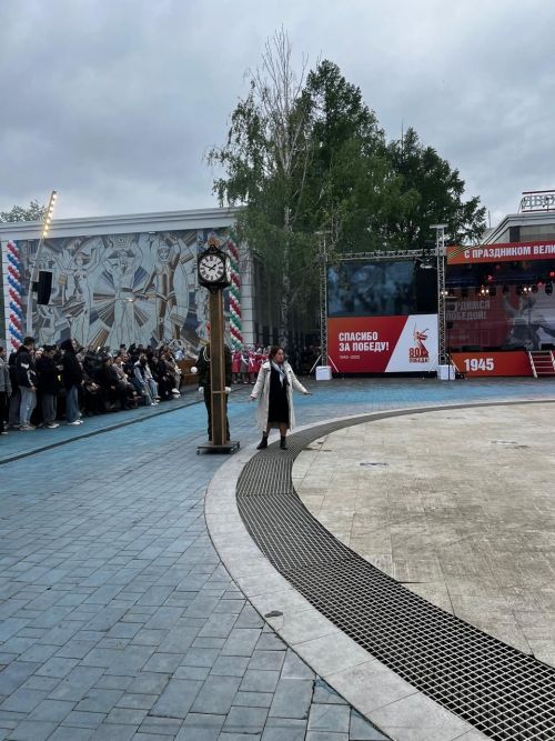 В театрализованном представлении в День Победы в Заинске приняли участие около 500 человек