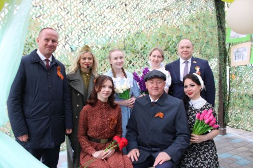 Фоторепортаж с празднования 80-летия Великой Победы в Заинске