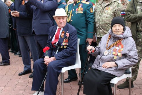 Фоторепортаж с празднования 80-летия Великой Победы в Заинске
