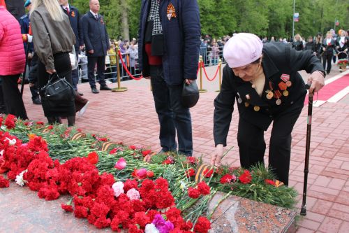 Фоторепортаж с празднования 80-летия Великой Победы в Заинске