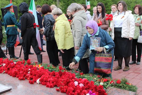 Фоторепортаж с празднования 80-летия Великой Победы в Заинске