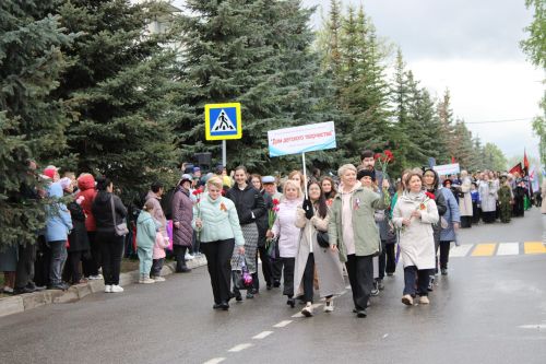 Фоторепортаж с празднования 80-летия Великой Победы в Заинске