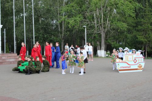 В Заинске отметили День России