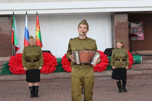 В Заинске отметили День России