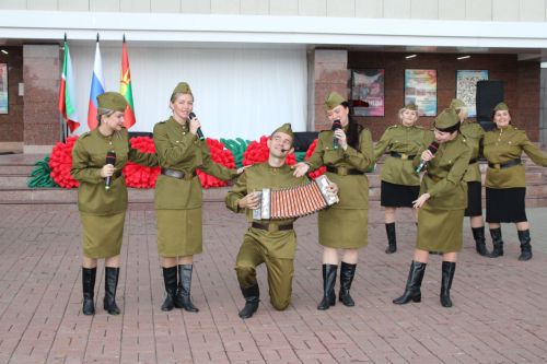 В Заинске отметили День России