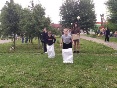 В Заинске состоялся традиционный праздник «Детский Сабантуй» для детей, посещающих пришкольный лагерь