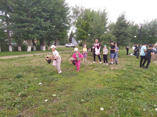 В Заинске состоялся традиционный праздник «Детский Сабантуй» для детей, посещающих пришкольный лагерь