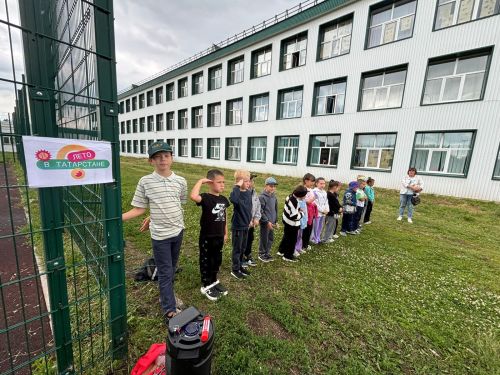 В Заинске прошла акция по БДД в рамках программы «Лето в Татарстане»