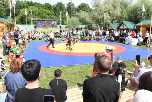 Заинское подворье на Сабантуе в Казани