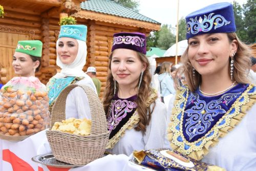 Заинское подворье на Сабантуе в Казани