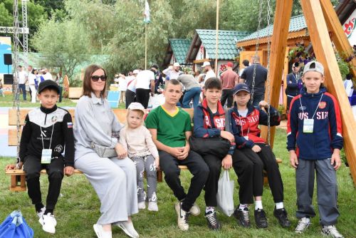 Заинское подворье на Сабантуе в Казани