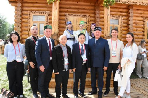 Заинское подворье на Сабантуе в Казани