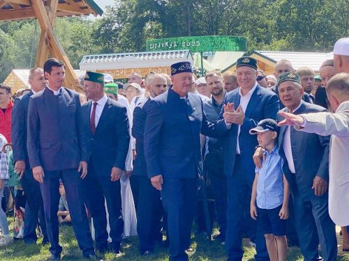 Заинское подворье на Сабантуе в Казани