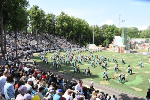 Заинское подворье на Сабантуе в Казани