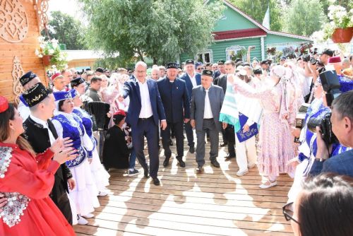 Заинское подворье на Сабантуе в Казани