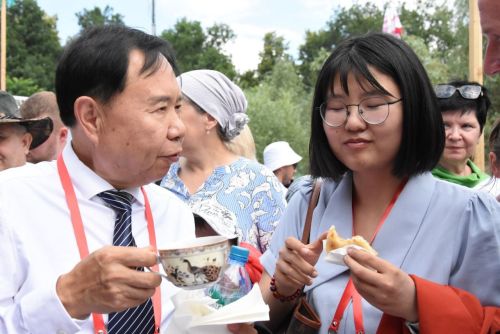 Заинское подворье на Сабантуе в Казани