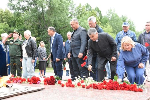 Заинцы почтили память героев Великой Отечественной войны