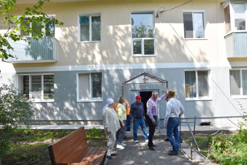 Разиф Каримов совершил объезд объектов капитального ремонта и строительства