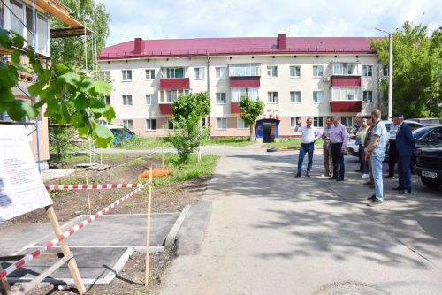 Разиф Каримов совершил объезд объектов капитального ремонта и строительства