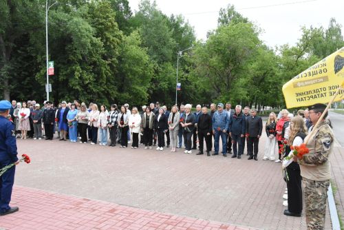 Заинцы почтили память героев Великой Отечественной войны