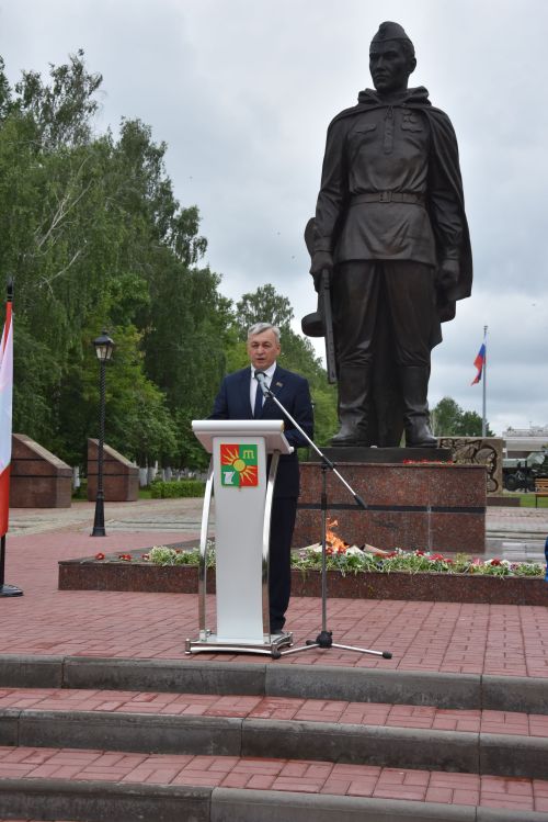 Заинцы почтили память героев Великой Отечественной войны