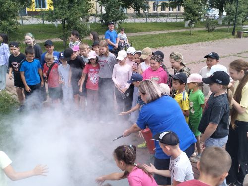 Зәйнең Мирный бистәсендә балалар белән янгын куркынычсызлыгы турында сөйләштеләр