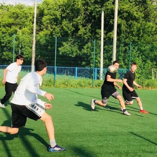 В Старом Заинске прошёл футбольный матч, посвященный профилактике наркомании среди молодежи