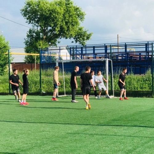 В Старом Заинске прошёл футбольный матч, посвященный профилактике наркомании среди молодежи
