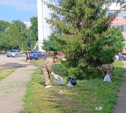 Горзеленхоз в Заинске заботится о чистоте и порядке в городе